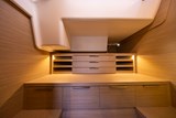 2025 Lagoon 51 for sale - Master cabin wardrobe